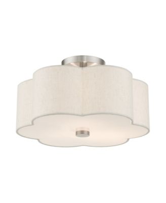 Solstice 3 Lights Semi Flush