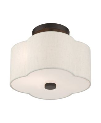 Solstice 2 Lights Semi Flush