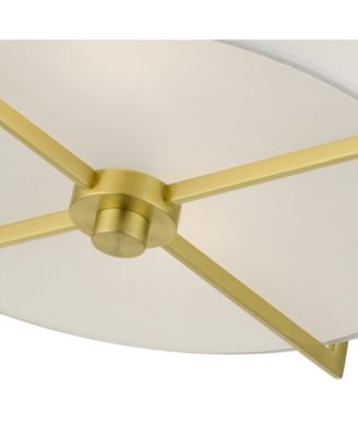 Wesley 2 Lights Semi Flush