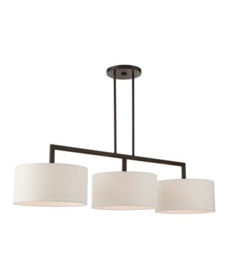 Meridian 3 Lights Linear Chandelier