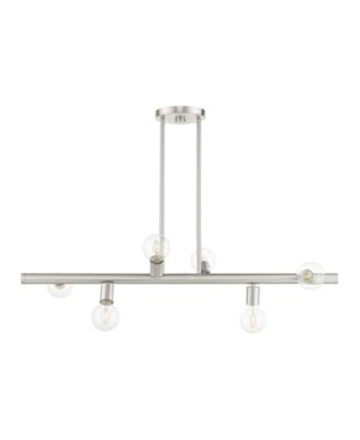 Bannister 6 Lights Linear Chandelier
