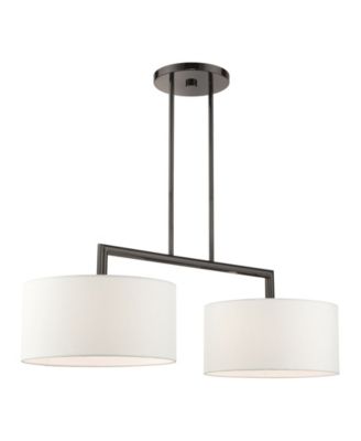Meridian 2 Lights Linear Chandelier