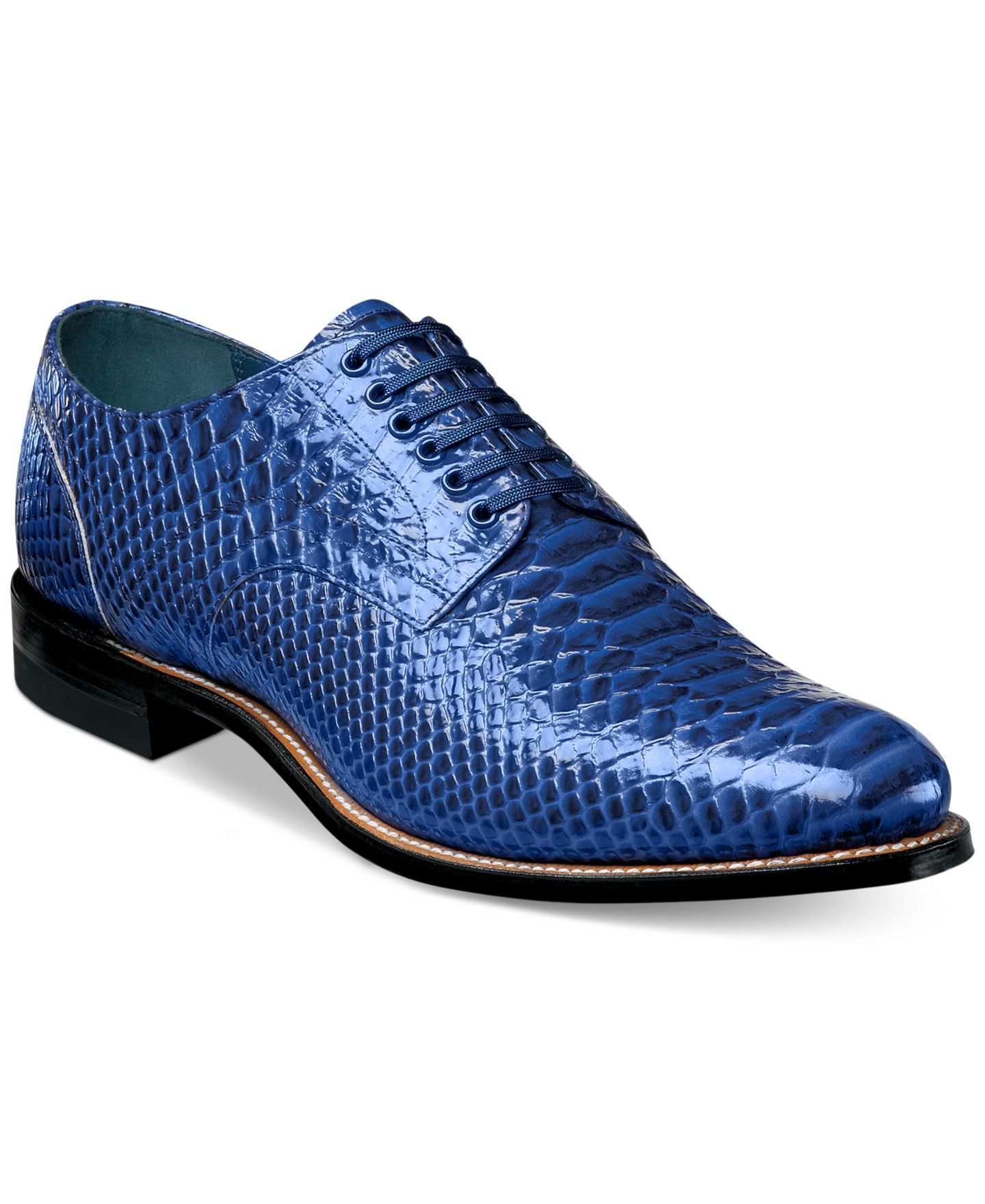 Stacy Adams Men's Madison Oxford, цвет: Синий — фото 1