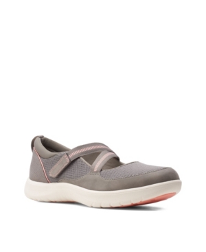 image of Clarks Cloudsteppers Women-s Adella Lily Sneakers Women-s Shoes
