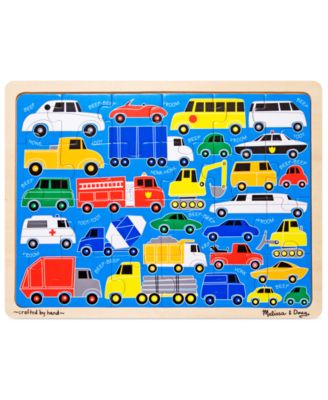 Melissa and Doug - Kids Toy, Beep Beep 24-Piece Jigsaw Puzzle