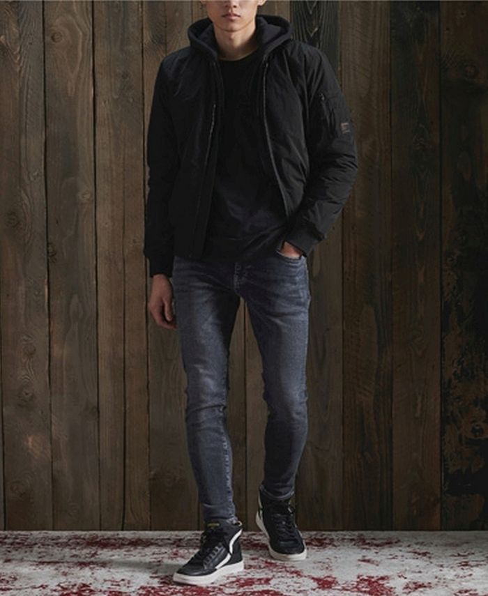 Superdry Men's Military Flight Bomber Jacket Macy's