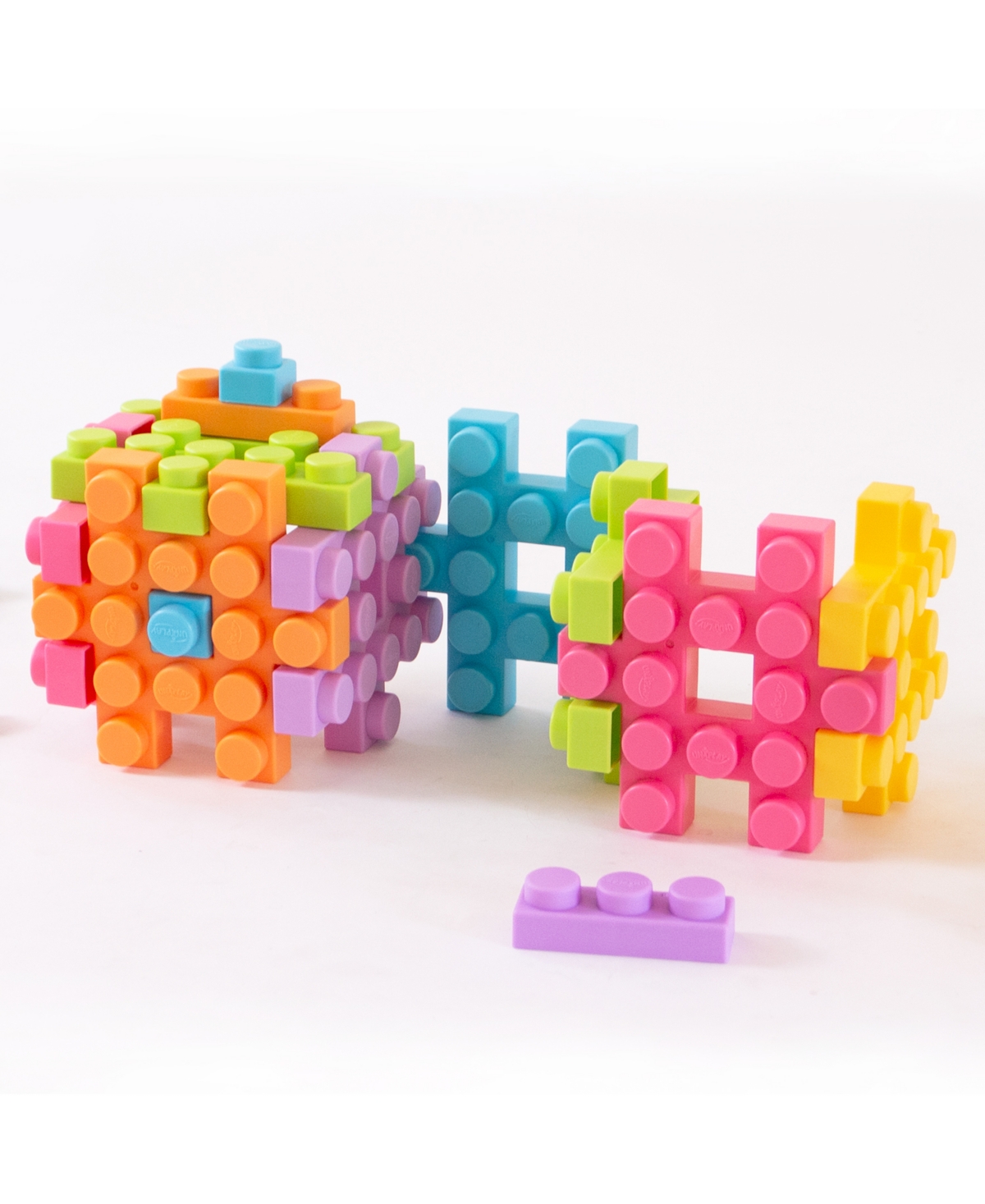 Shop Uniplay 18 Pieces Small Cube Building Blocks In Multi