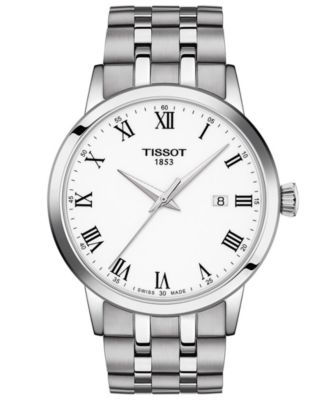 Tissot Men s Swiss Classic Dream Stainless Steel Bracelet Watch