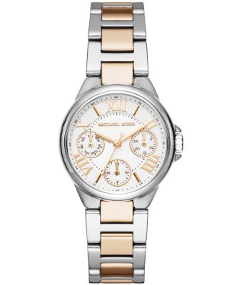 Michael Kors - Women's Mini Bailey Two-Tone Stainless Steel Bracelet Watch 33mm