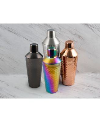 Macy's Thirstystone By Cambridge Faceted Cocktail Shakers In Champagne