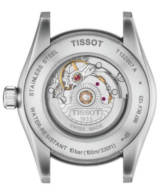 Women's Swiss Automatic T-My Lady Diamond Accent Stainless Steel Bracelet Watch 29mm Gift Set