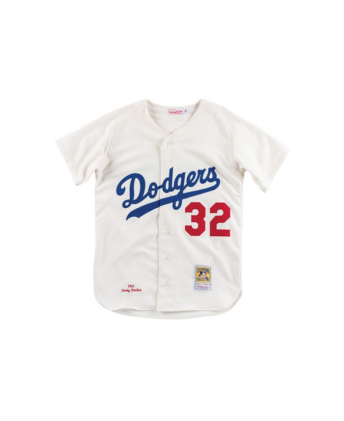 Sandy Koufax Los Angeles Dodgers Mitchell & Ness Authentic Jersey - Gray