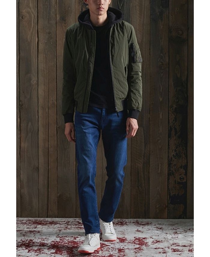 Superdry Men's Military Flight Bomber Jacket Macy's