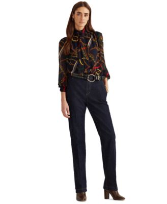 Lauren Ralph Lauren - High-Rise Jeans