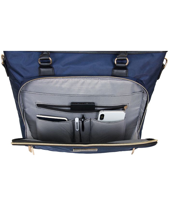 Cole Reaction Chelsea Chevron 15" Laptop & Tablet Business Tote