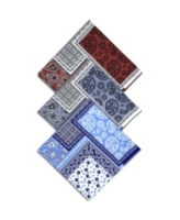 ConStruct x Best Friends Unisex Bandana Print Bandanas, 3 Pack - Black