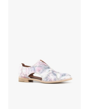 image of All Black Tie Dye Cowman Women-s Loafer Flat Women-s Shoes