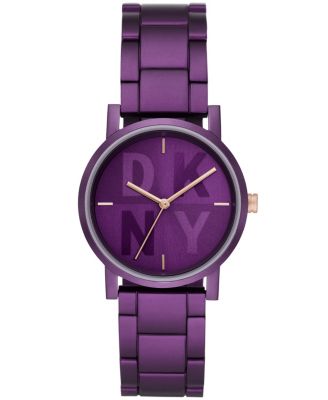 dkny purple watch