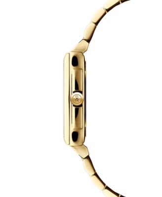 Women's Swiss Toccata Gold PVD Stainless Steel Bracelet Watch 22.6x28.1mm