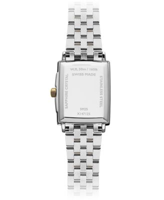 Women's Swiss Toccata Gold PVD & Stainless Steel Bracelet Watch 22.6x28.1mm