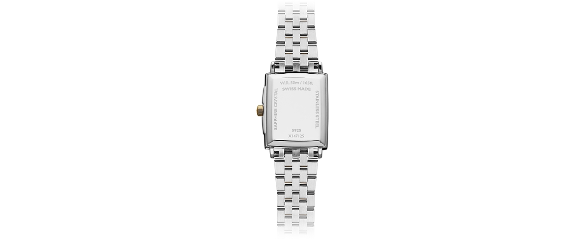 Shop Raymond Weil Women's Swiss Toccata Gold Pvd & Stainless Steel Bracelet Watch 22.6x28.1mm In White