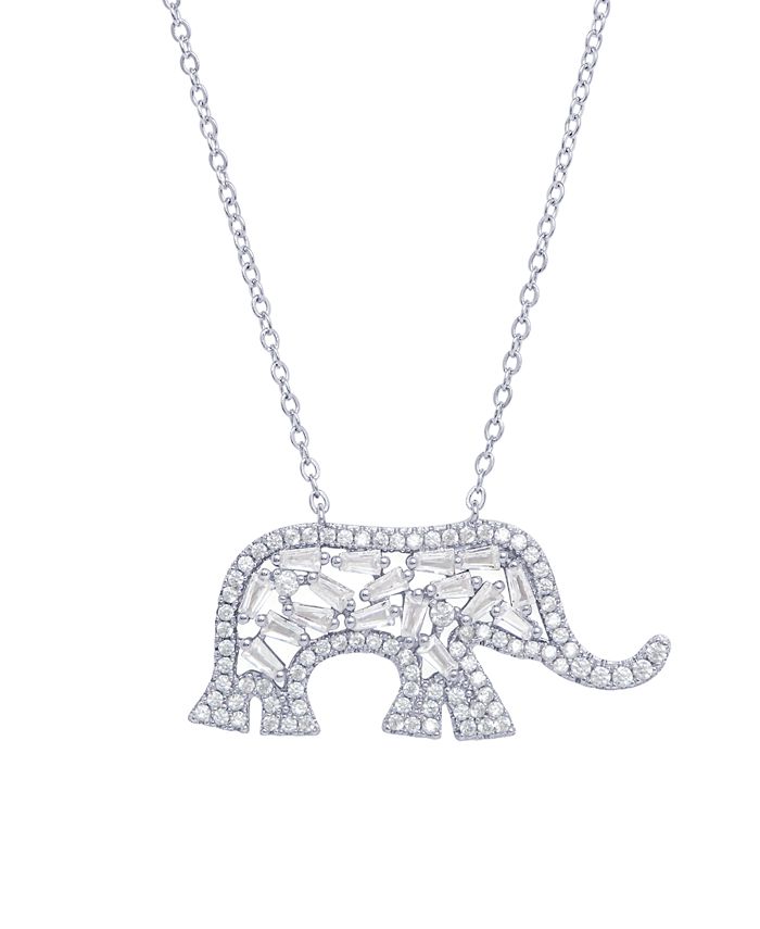 Macys hot sale elephant necklace