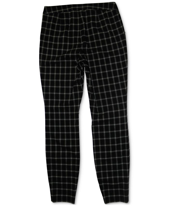 INC International Concepts INC Plaid Skinny Pants, Created for Macy's ...