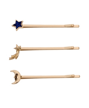 image of Betsey Johnson Celestial Bobby Pin Set