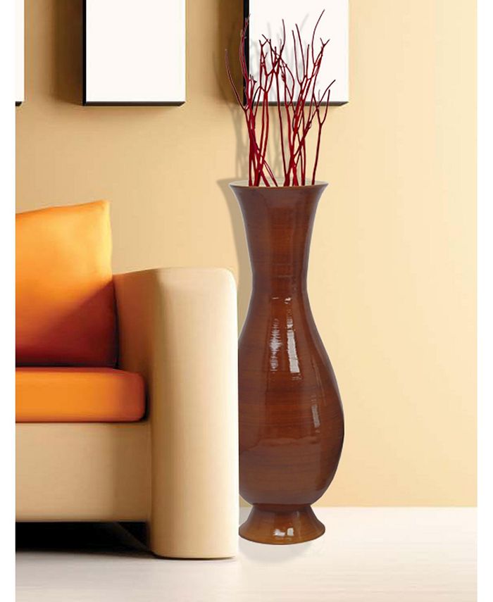 Uniquewise Tall Modern Handmade Floor Vase - Macy's