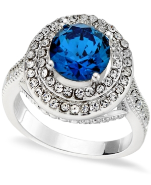 image of Charter Club Pave Stone Halo Ring, Created for Macy-s