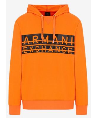 armani orange hoodie