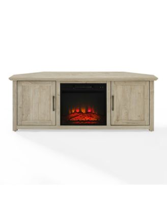 Camden 58" Corner TV Stand with Fireplace