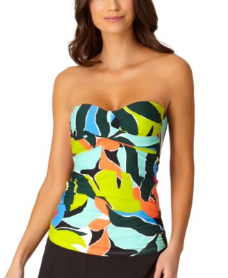 anne cole bandeau tankini top