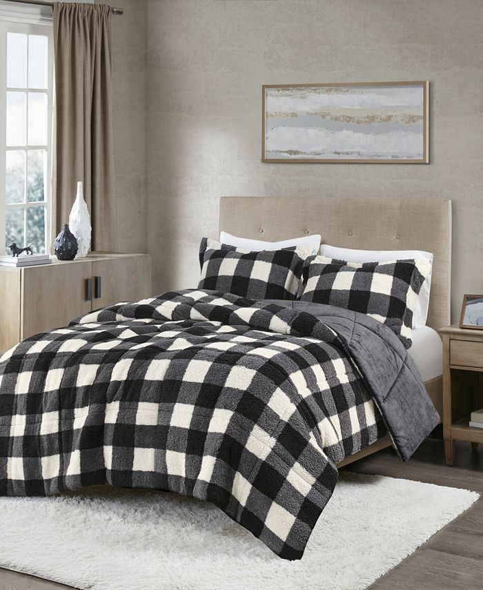 Macys sherpa comforter sales