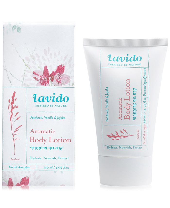 Lavido - Aromatic Body Lotion - Patchouli & Vanilla, 4.05-oz.