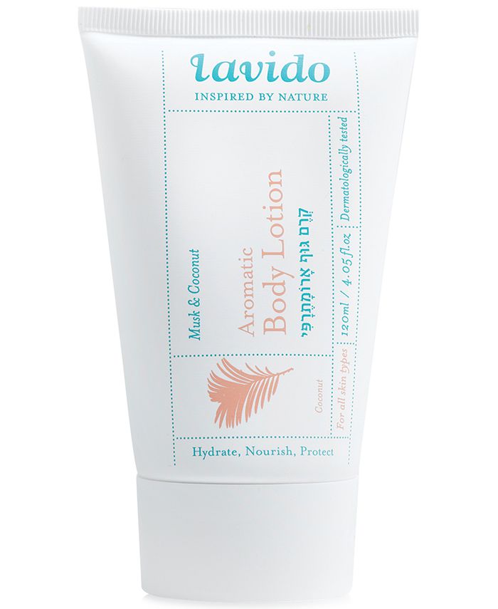 Lavido Aromatic Body Lotion Musk & Coconut, 4.05oz. Macy's