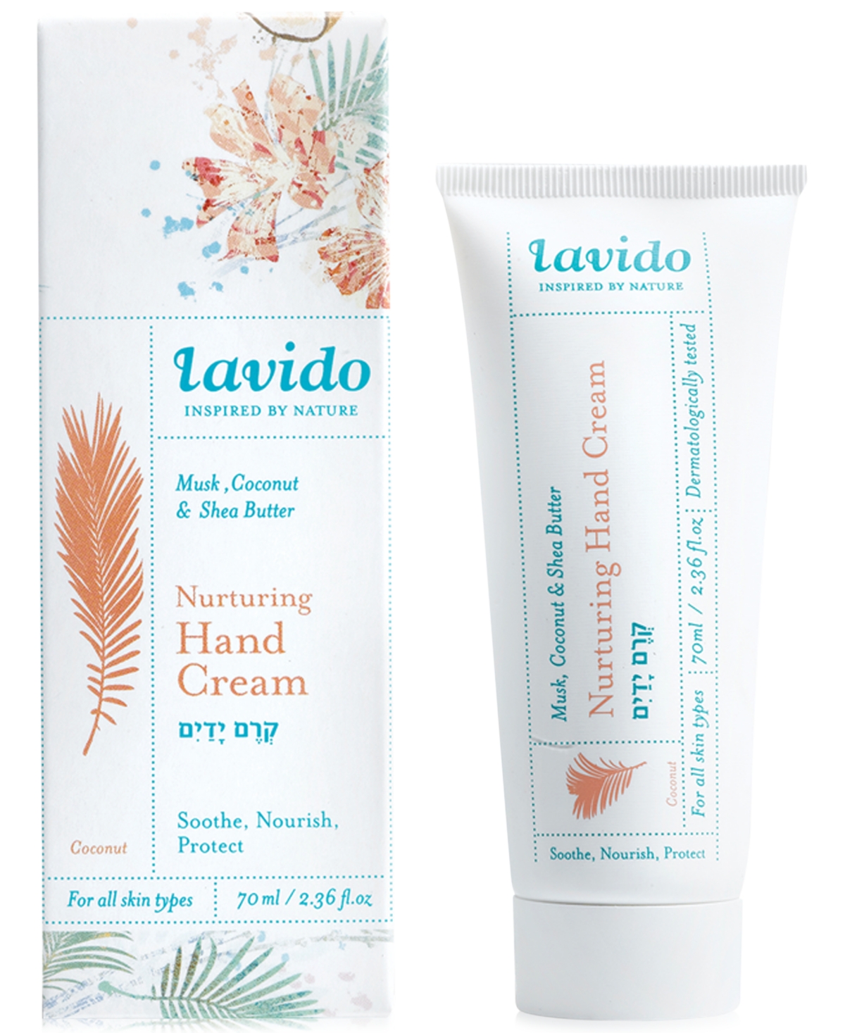Lavido Nurturing Hand Cream - Musk, Coconut & Shea Butter