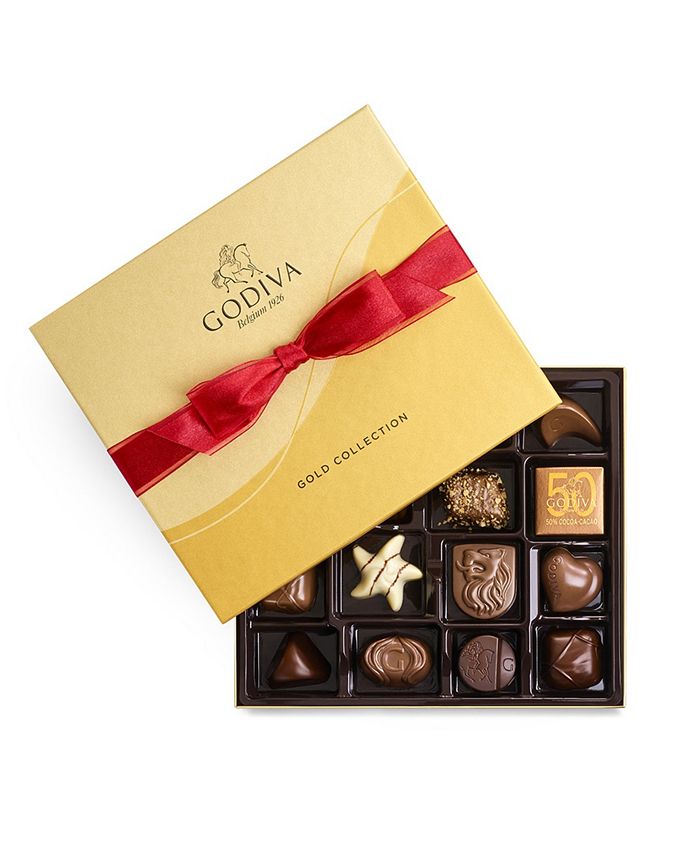 Godiva Valentine's Gold Gift Box, 19Piece Macy's