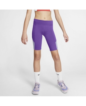 Nike Trophy Big Girls Training Bike Shorts with Extended Size