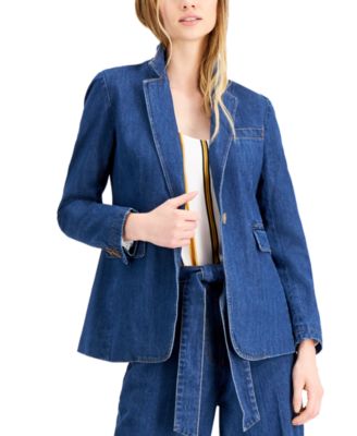 macy's denim jackets for women