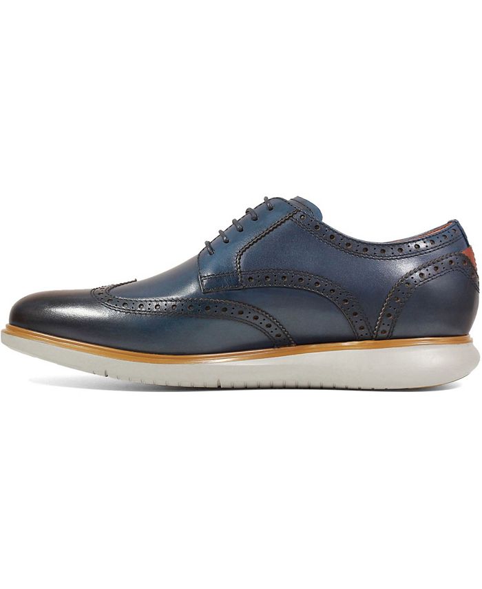 florsheim fuel knit wingtip oxford