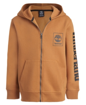 image of Big Boys Logo Long Sleeve Zip Hoodie