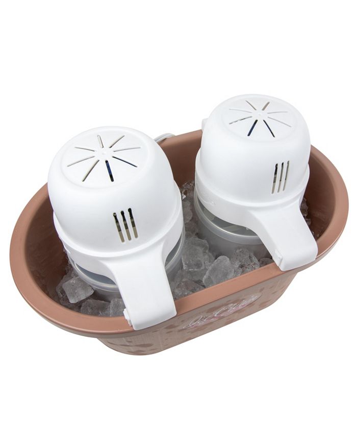 Nostalgia PICM2DBL 4Quart Double Flavor Ice Cream Maker Macy's