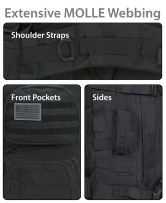 Military Tactical Laptop Backpack