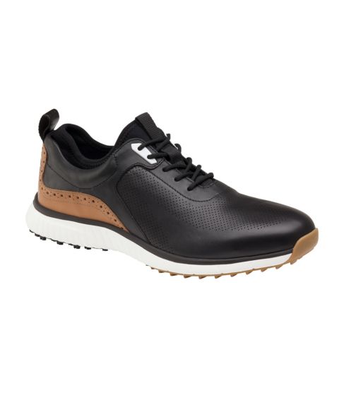 Мужские кроссовки Johnston & Murphy Luxe Hybrid Golf Lace-Up, цвет: Чёрный