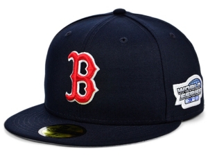 New Era Boston Red Sox World Series Patch 59FIFTY Cap