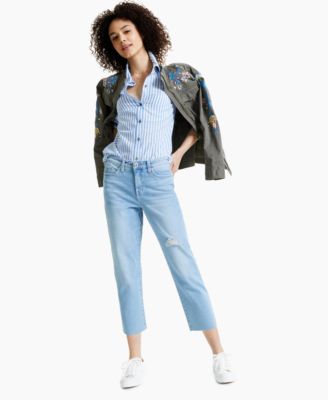 Style \u0026 Co Petite Straight-Leg Cropped 