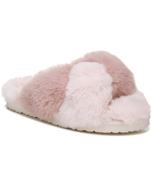 image of Sam Edelman Women-s Jaley Fluffy Flip-Flop Slippers Women-s Shoes