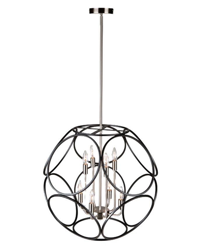 ARTCRAFT Lighting ARTCRAFT Sorrento 2 Tier 8 Light Chandelier Macy's