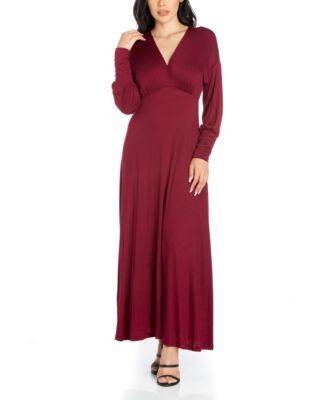 Women's Formal Long Sleeve Maxi Dress